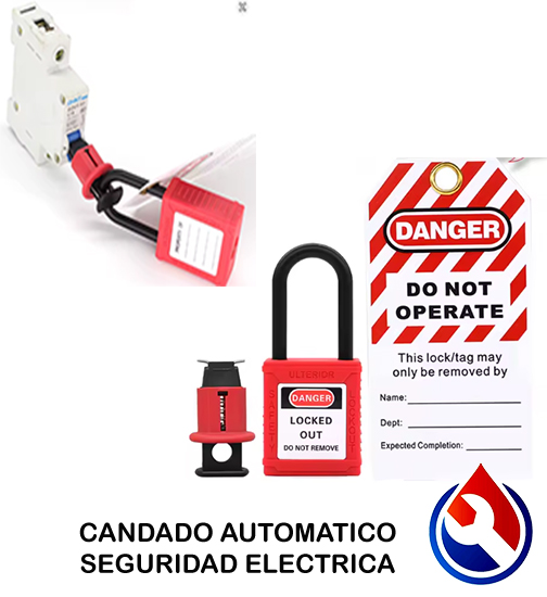 Candado seguridad automatico
